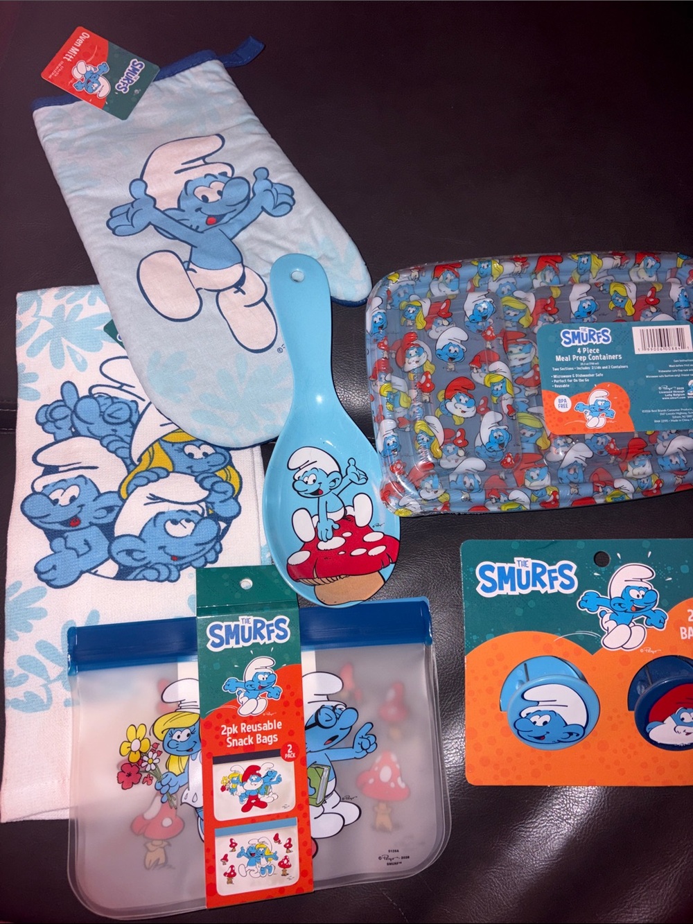Smurfs Kitchen Set - Light Blue Smurf Design